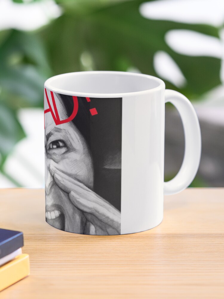 Imagen 1 de 6, Taza de café con la obra Victoria Contreras Flores READ!, diseñada y vendida por VictoriaCF.