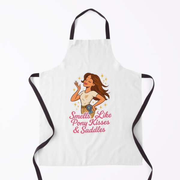 Item preview, Smells Like Pony Kisses & Saddles - Funny Barn Babe Fashion Sticker designed and sold by Taylor’sGrabBag.