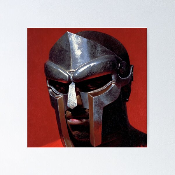 Item preview, DOOM's Steel Gaze - MF DOOM  designed and sold by Shakas_Prints.