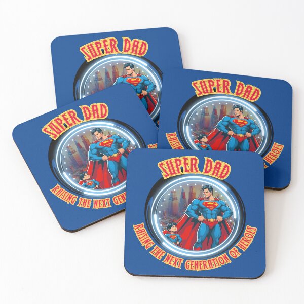 Item preview, Super Dad: Raising the Next Generation of Heroes designed and sold by The Imaginarium of a Quirky Jose.