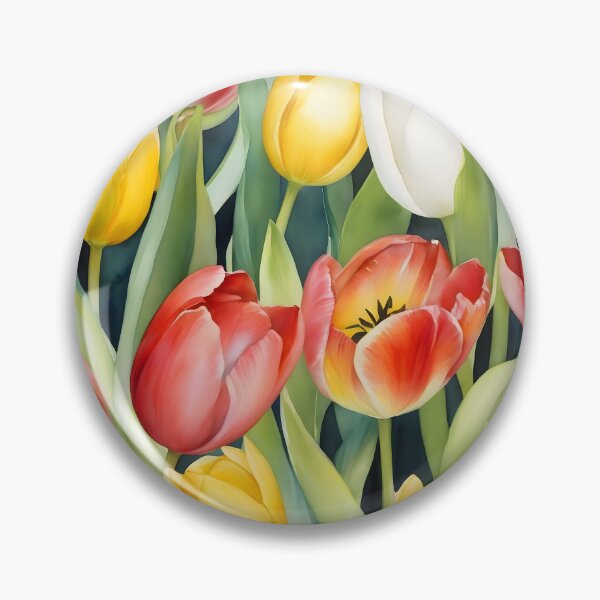 Item preview, Graceful Tulip Silhouette: A Timeless Bloom designed and sold by HeartfulBloom.