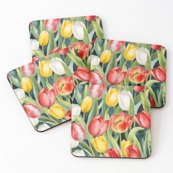 Item preview, Graceful Tulip Silhouette: A Timeless Bloom designed and sold by HeartfulBloom.