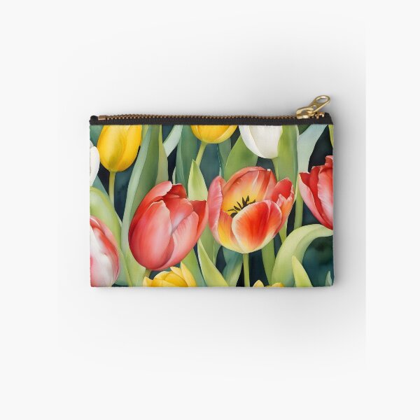 Item preview, Graceful Tulip Silhouette: A Timeless Bloom designed and sold by HeartfulBloom.