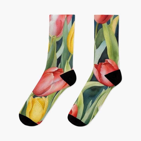 Item preview, Graceful Tulip Silhouette: A Timeless Bloom designed and sold by HeartfulBloom.