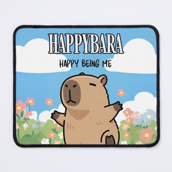 Item preview, Happybara - Happy Being Me designed and sold by The magic Yellow bus.
