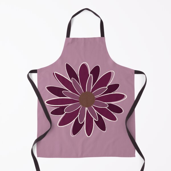 Item preview, Plum Wine Wildflower Daisy | Burgundy Velvet Botanical Doodle designed and sold by Olitvia.