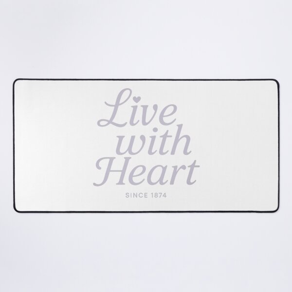 Item preview, Live with Heart – Script Sigma Kappa Motto designed and sold by summer-loving.