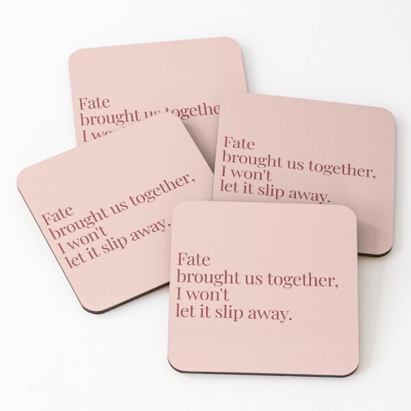 Item preview, Fated Hearts - C-Drama Romantic Quote designed and sold by EverFramed.