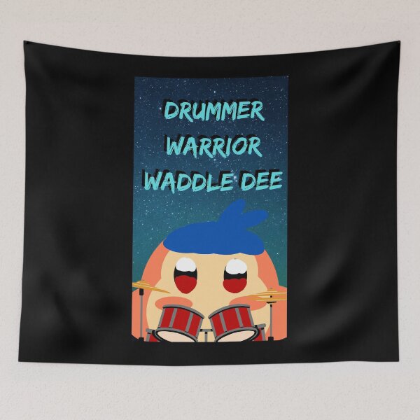 Item preview, DRUMMER WADDLE DEE designed and sold by GrindWardrobe.