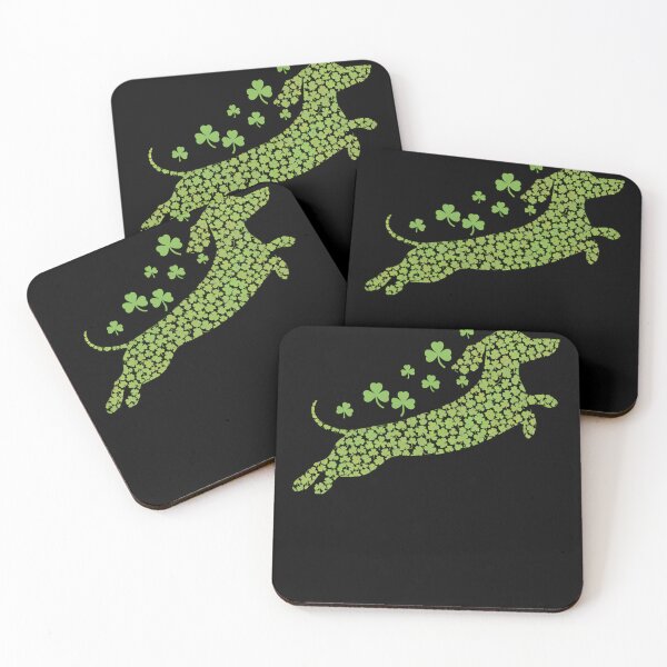 Item preview, Dachshund Dog With Irish Shamrock St Patricks Day designed and sold by MAKOPOKOShop.