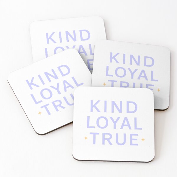 Item preview, Kind. Loyal. True. – Sigma Kappa Neon Word Stack designed and sold by summer-loving.