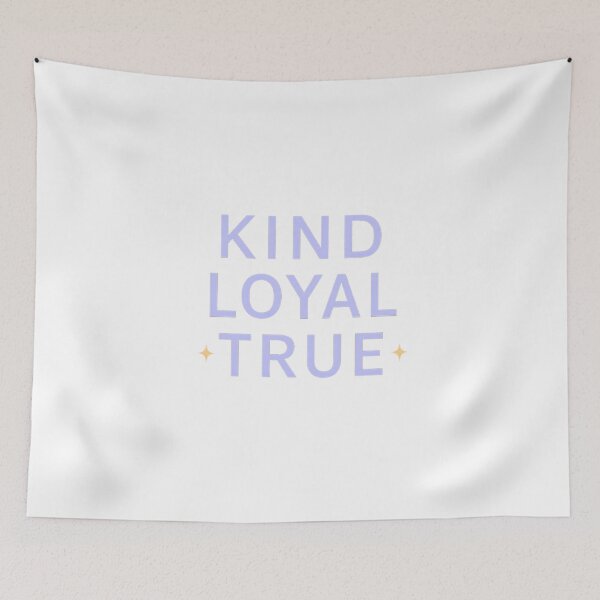 Item preview, Kind. Loyal. True. – Sigma Kappa Neon Word Stack designed and sold by summer-loving.
