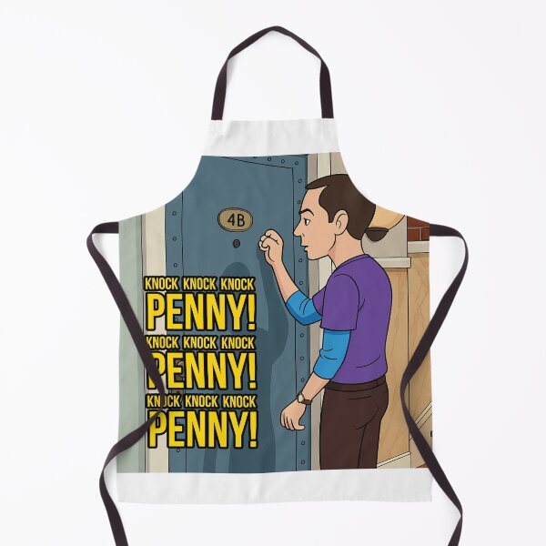 Item preview, Funny Knock Knock Penny Meme - Big Bang Theory Parody Art designed and sold by Greemo03.