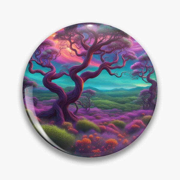 Artikelvorschau, Psychedelische Landschaft entworfen und verkauft von DMT-FM.