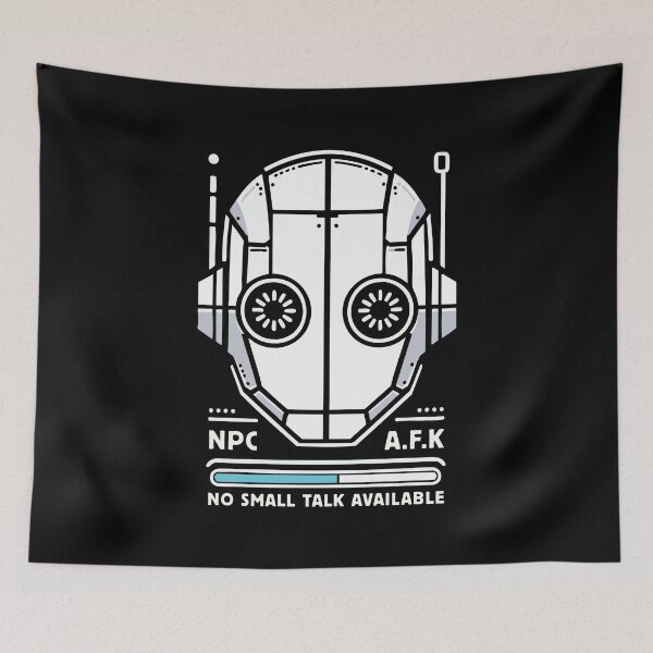 Item preview, No Small Talk Available designed and sold by Scaryzz.