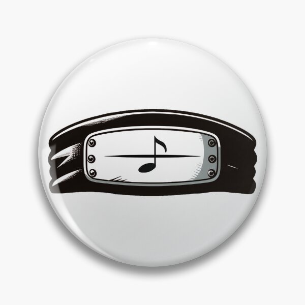 Item preview, Anti-Sound Village Headband - Cool Anime-Inspired Symbol Design designed and sold by Greemo03.