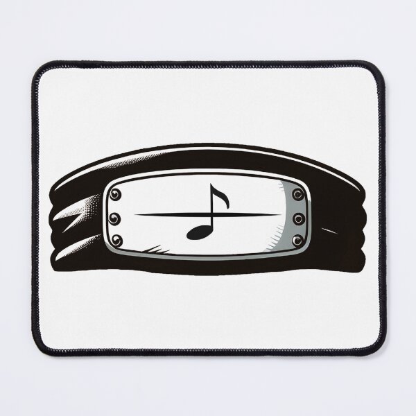 Item preview, Anti-Sound Village Headband - Cool Anime-Inspired Symbol Design designed and sold by Greemo03.