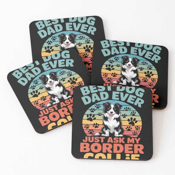 Item preview, Dad Border Collie Best Dog dad Ever designed and sold by MAKOPOKOShop.