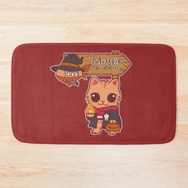 Item preview, Magic Cat Student at Wizard Academy - House of Brave designed and sold by BGMeYou.
