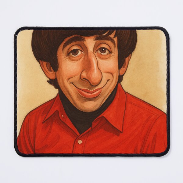 Item preview, Funny Big Bang Theory Cartoon Character Art - Howard Style designed and sold by Greemo03.