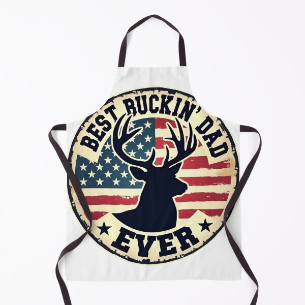 Item preview, Best Buckin' Dad Ever Patriotic Deer Hunting Vintage Design designed and sold by haitrieuic96.