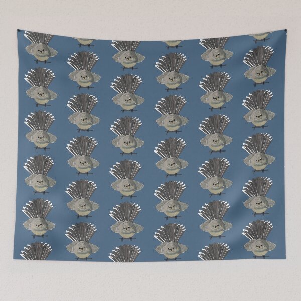 Item preview, Angry NZ Fantail designed and sold by EurekaRoad.