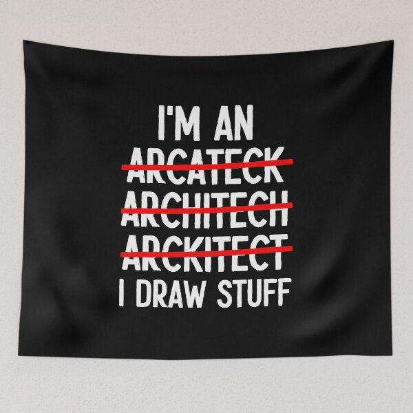 Item preview, I'm An Architect - Funny Future Architect Pun designed and sold by mhernaevily.