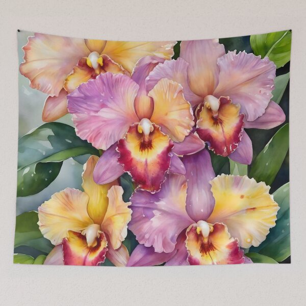 Item preview, Orchid Radiance: A Symphony of Colour designed and sold by HeartfulBloom.