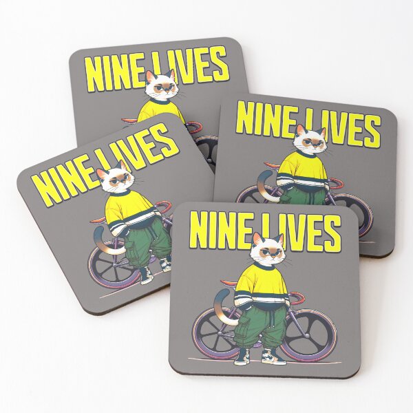 Item preview, CAT NINE LIVES designed and sold by NFini-Tee.