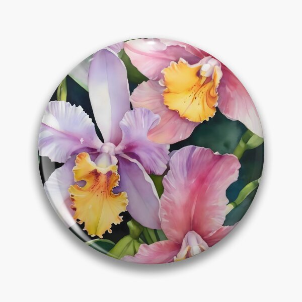 Item preview, Ethereal Orchid Dance: A Gentle Marvel designed and sold by HeartfulBloom.
