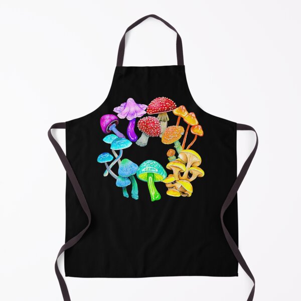 Item preview, Rainbow Mushroom Aesthetic Fungi Color Wheel designed and sold by cazmie.