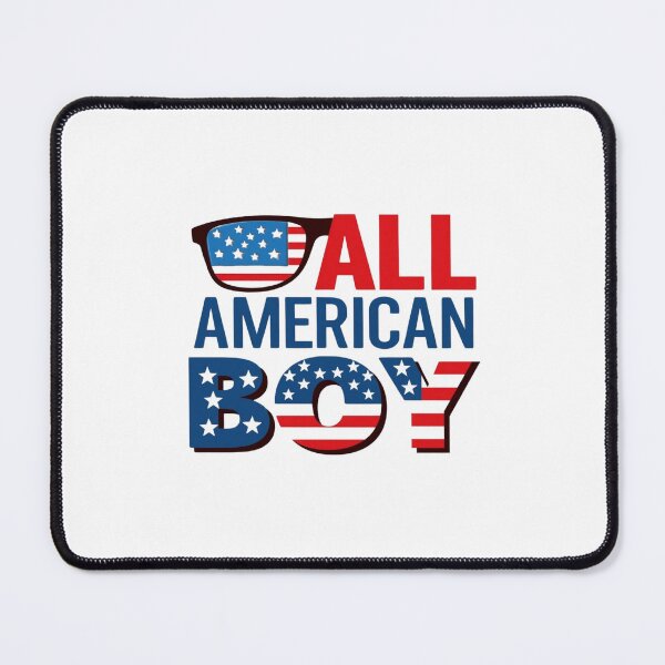 Item preview, All American Boy Patriotic USA Flag Graphic Design designed and sold by haitrieuic96.