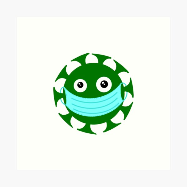 Item preview, Googly Covid Germ designed and sold by ellechenault.
