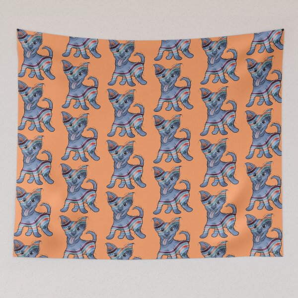 Item preview, Cute Doggie Wears Denim designed and sold by maricablue.