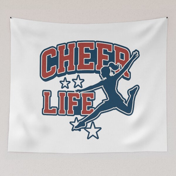 Item preview, Cheer Life Competition Jump – Bold Dance Cheer Design designed and sold by Jacksonso.