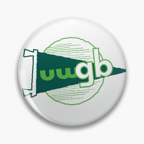 Item preview, UWGB Vintage Pennant designed and sold by a.vick's picks!.