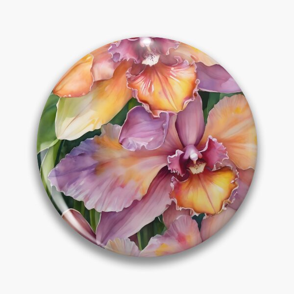 Item preview, Orchid Majesty: A Regal Bloom's Embrace designed and sold by HeartfulBloom.