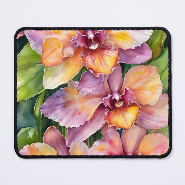 Item preview, Orchid Majesty: A Regal Bloom's Embrace designed and sold by HeartfulBloom.