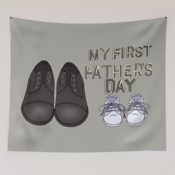 Item preview, My first fathers day designed and sold by Artistkhg.