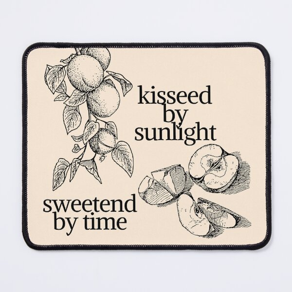 Item preview, Kissed By Sunlight: Sweetened by Time Botanical Art with Peach Fruit designed and sold by cherrytheory.