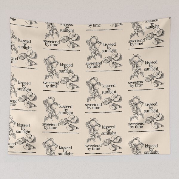 Item preview, Kissed By Sunlight: Sweetened by Time Botanical Art with Peach Fruit designed and sold by cherrytheory.