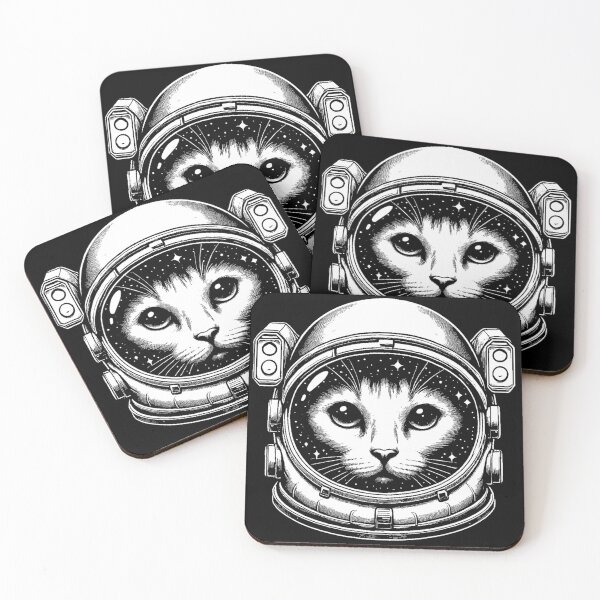Item preview, Astro Cat designed and sold by RetroVoyages.