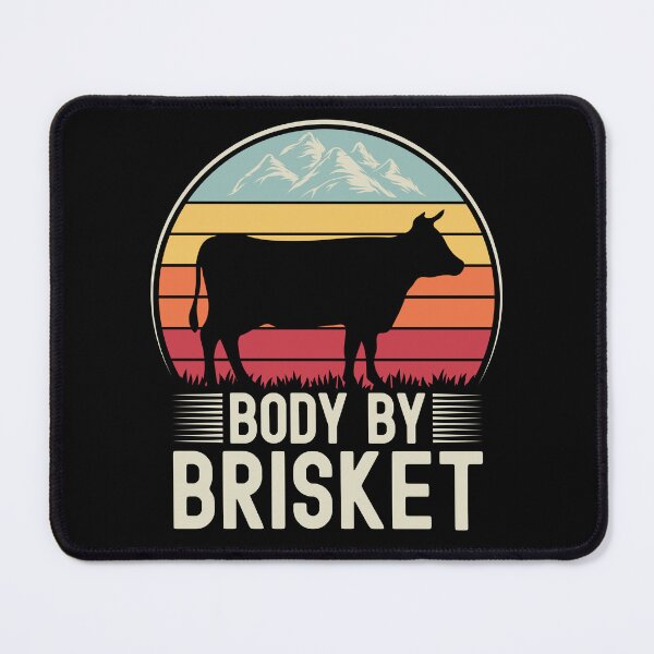 Item preview, Body By Brisket Funny BBQ Lover Smoker Grilling designed and sold by KGN CREATIVITY.