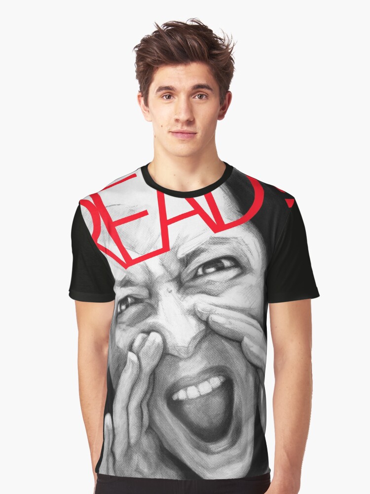 Imagen 1 de 5, Camiseta gráfica con la obra Victoria Contreras Flores READ!, diseñada y vendida por VictoriaCF.