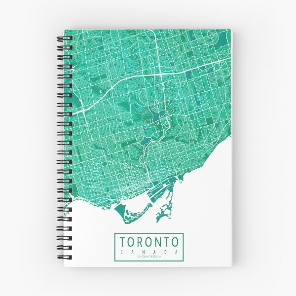 Item preview, Toronto City Map of Canada - Watercolor designed and sold by deMAP.