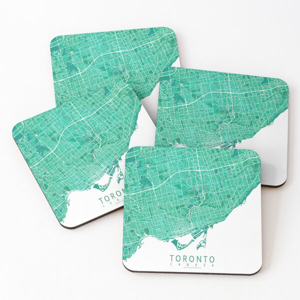 Item preview, Toronto City Map of Canada - Watercolor designed and sold by deMAP.