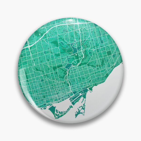 Item preview, Toronto City Map of Canada - Watercolor designed and sold by deMAP.