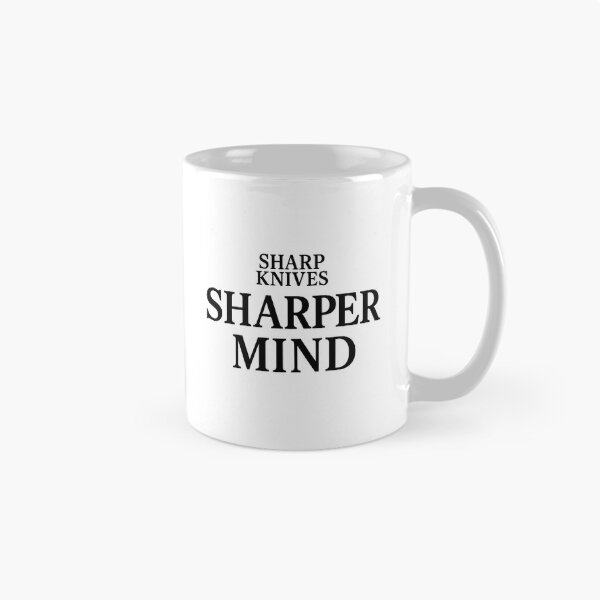 Item preview, Sharp Knives Sharper Mind – Chef Pride Typography designed and sold by Chef June.