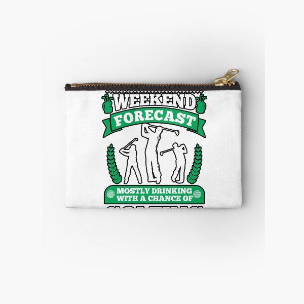 Item preview, Weekend Forecast Mostly Drinking With A Chance Of Golfing Golf Lovers For Men Women designed and sold by itsagrind.