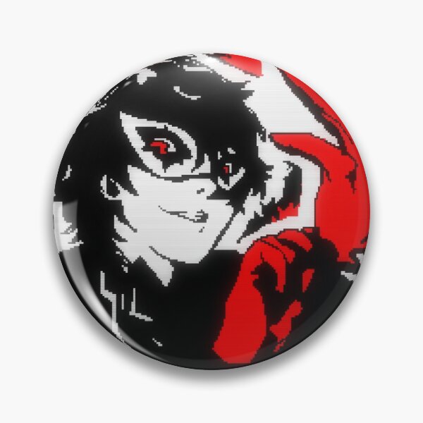 Item preview, Persona 5 Joker Pixel Art designed and sold by KrustyDump.